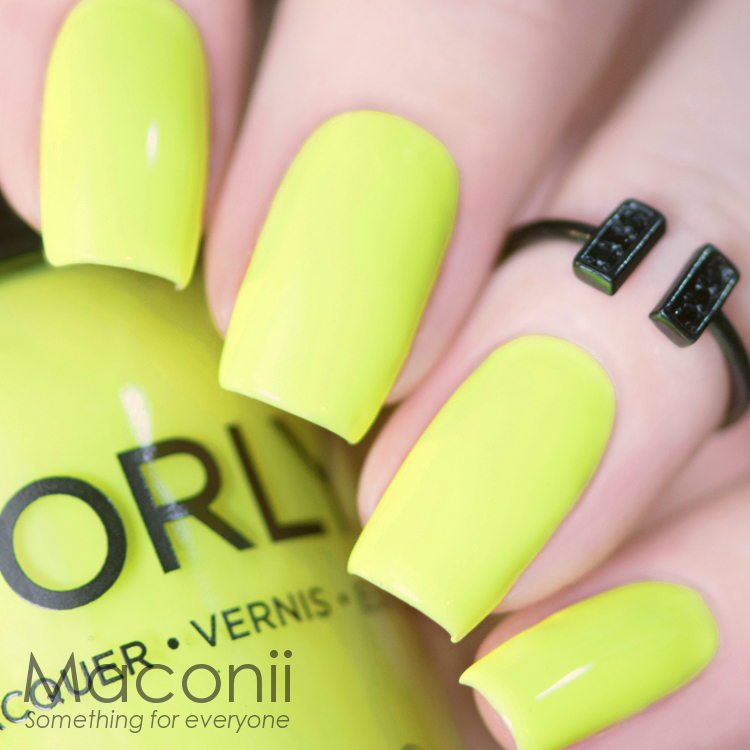 orly glow stick nail polish