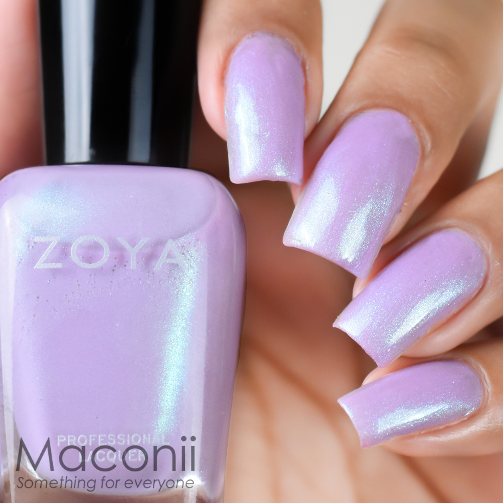 NEW! Zoya nail polish Lacquer KIEKO ~ Warm, red toned dusty light purple |  eBay