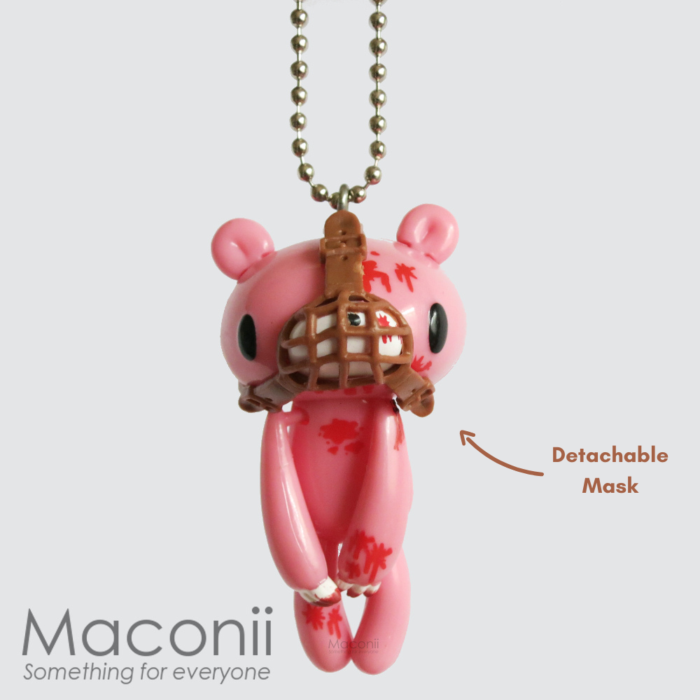 Gloomy Bear Keyring Heavy Blood