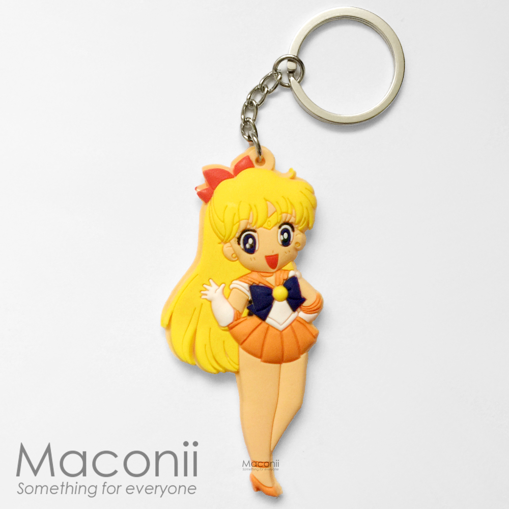 Sailormoon Hensou & Henshin Pen Mascot Charm Keychain Moon Minako SAILOR VENUS 