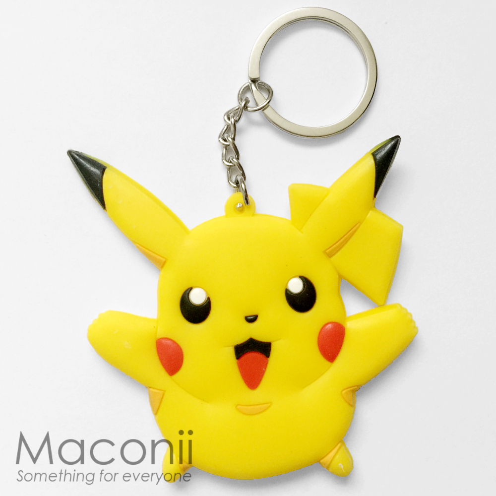 pikachu plush keyring