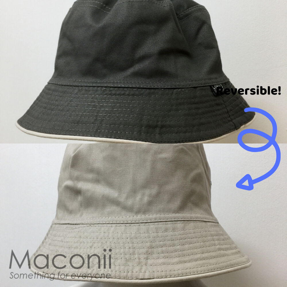 Reversible Bucket Hat Hypebeast Camping Fishing Sports Outdoor Army Plain Fruit - Picture 38 of 100