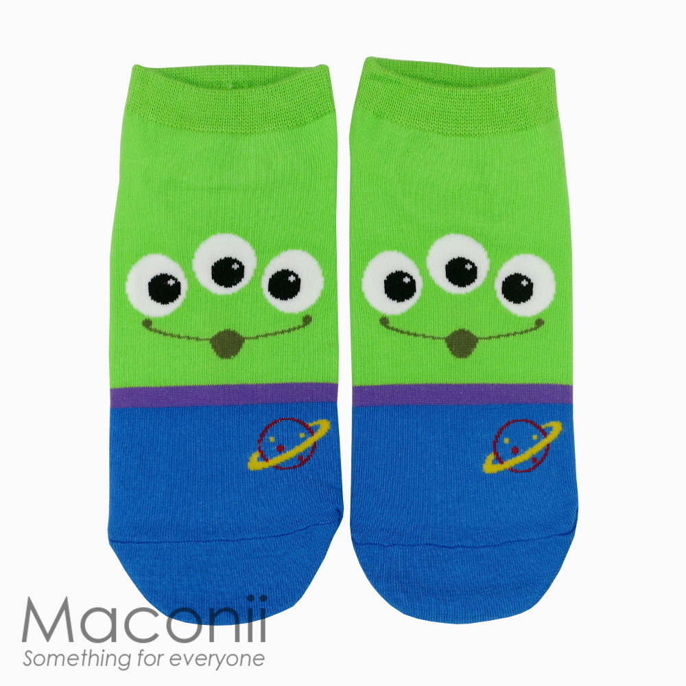 Ankle Socks Disney Stitch Sulley Monsters Inc Toy Story Alien Buzz Potato Korea - Picture 2 of 38