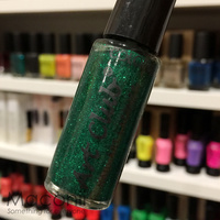 Nail Art - Green Glitter