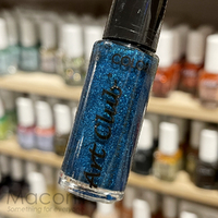 Nail Art - Blue Glitter