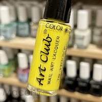 Nail Art - Neon Yellow