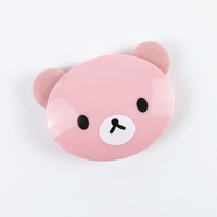 Contact Lens Travel Case - Pink Bear