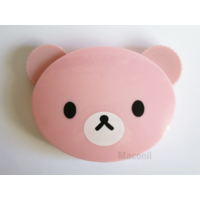 Contact Lens Travel Case - Pink Bear