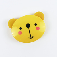 Contact Lens Travel Case - Yellow Bear