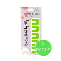 Flawless Finish Peel Off Tape - Green (3 Packs)