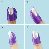 Flawless Finish Peel Off Tape - Purple (1 Pack)