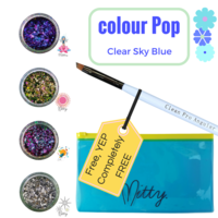 Shattered Colour Pop Pack - Clear Sky Blue