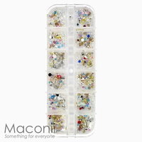 Nail Art Rhinestone Set #06 - Crystals and Accents