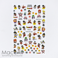 Nail Stickers 053 Dragon Ball