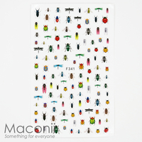 Nail Stickers F341 Creepy Crawlies