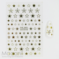 Nail Stickers 028 Gold Stars