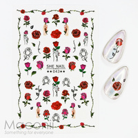 Nail Stickers 043 Roses
