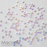 Nail Art Rhinestone Pack - Crystal AB Transparent Base