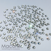 Nail Art Rhinestone Pack - Crystal Red Base