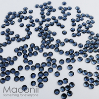 Nail Art Rhinestone Pack - Montana (Navy Blue)