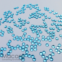 Nail Art Rhinestone Pack - Aquamarine (Light Blue)