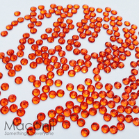 Nail Art Rhinestone Pack - Orange