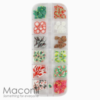Nail Art Fimo Set #6 - Christmas