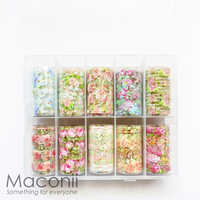 Nail Art Foil Set #05 - Sweet Floral