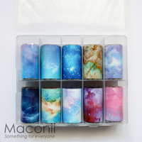 Nail Art Foil Set #06 - Galaxy