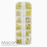 Nail Art Metallic Set #05 Shapes and Frames