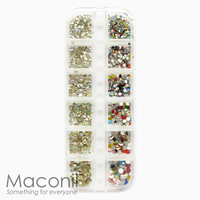 Nail Art Rhinestone Set #09 - Mixed 3 Types