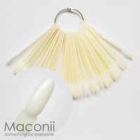 Nail Display Ring - Oval Natural