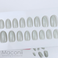 Oval Light Grey