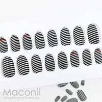 Oval Sassy Stripes