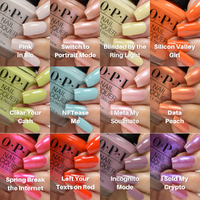 Me, Myself and OPI Collection - All 12 Colours