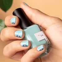 No. 34: Eggshell Turquoise