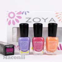 Petals Quad Mini Nail Polish and Lipstick Set #1