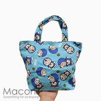 Doraemon Light Blue Lunch Bag