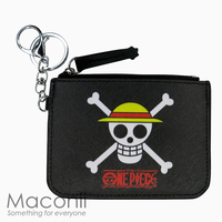 One Piece Logo Card Coin Holder Keyring