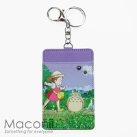 Totoro Card Holder Keyring - Style #1