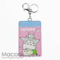 Totoro Card Holder Keyring - Style #2