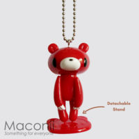 Gloomy Bear Keyring Stand - Red