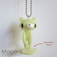 Gloomy Bear Keyring Stand - Glow