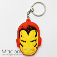 Iron Man Face Keyring