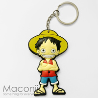 Monkey D. Luffy Chibi Keyring
