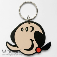Olive Oyl Face Keyring