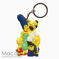 The Simpsons Family Keyring