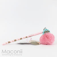 Pusheen Self Care Ballpen with Pom Pom