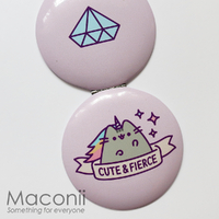 Pusheen Compact Mirror - Cute & Fierce