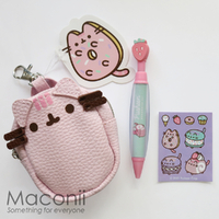 Pusheen Dessert Mini Backpack Keyring Set